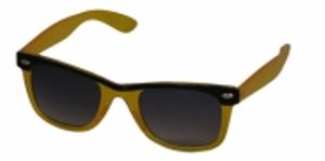 HIP Wayfarer ice-stripe zwart/geel Standaard