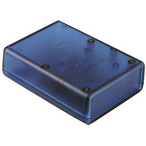 Hammond Electronics 1593XTBU Handbehuizing 140 x 66 x 28 ABS Blauw (transparant) 1 stuk(s)