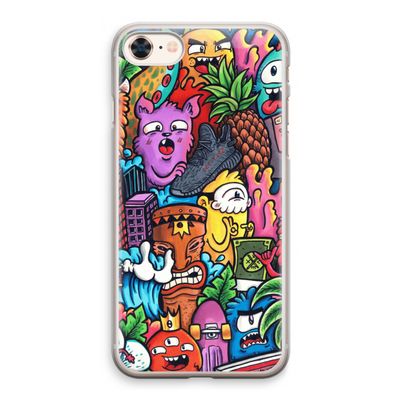 Vexx Mixtape: iPhone 8 Transparant Hoesje