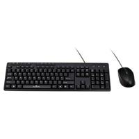 Toetsenbord en muis Bluestork BSPACKFIRSTII Zwart Frans AZERTY