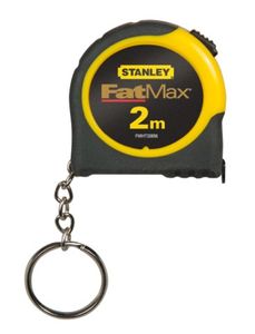 Stanley handgereedschap FatMax Rolbandmaat 2m Sleutelhanger - FMHT0-33856