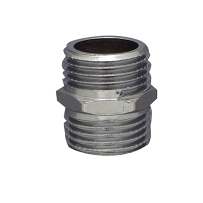 Cornat Messing/Ch Dubbelnippel Mm 1/2 * - T386601
