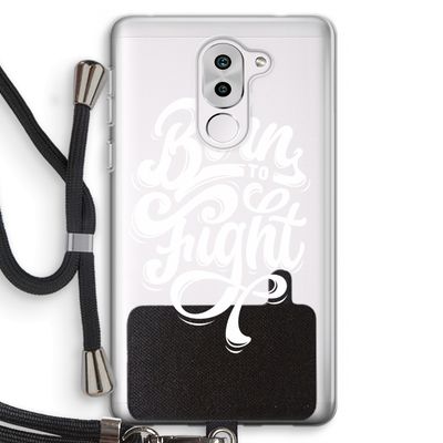 Born to Fight: Honor 6X Transparant Hoesje met koord