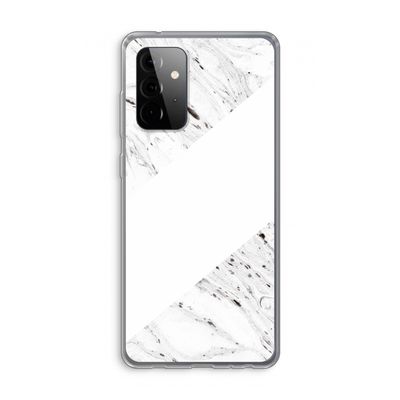 Biggest stripe: Samsung Galaxy A72 Transparant Hoesje