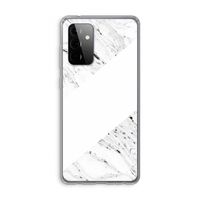 Biggest stripe: Samsung Galaxy A72 Transparant Hoesje