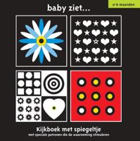 Baby ziet - Zwart-wit babyboek met spiegeltje