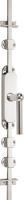 Formani TIMELESS KO-1910L krukespagnolet complete set rechtsdraaiend - glans nikkel