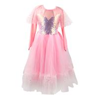 Great Pretenders Verkleedjurk prinses roze elegant, 7-8 jaar