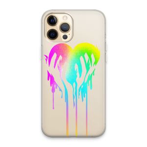 Hold My Heart: iPhone 13 Pro Max Transparant Hoesje