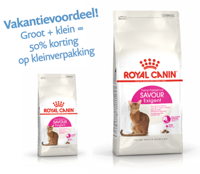 Royal Canin Savour Exigent kattenvoer 10kg + 4kg vakantiebundel