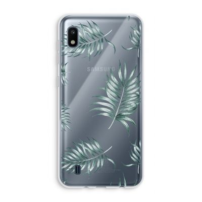 Simple leaves: Samsung Galaxy A10 Transparant Hoesje