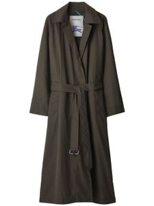 Burberry trench à taille ceinturée - Vert