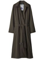 Burberry trench à taille ceinturée - Vert