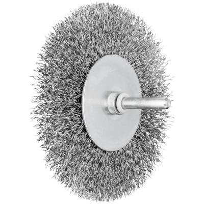 PFERD TOOLS 43701018 POS ronde borstel ongetordeerd RBU Ø 100 x 10 mm schacht-Ø 6 mm staaldraad-Ø 0,30 10 stuk(s)