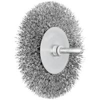 PFERD TOOLS 43701018 POS ronde borstel ongetordeerd RBU Ø 100 x 10 mm schacht-Ø 6 mm staaldraad-Ø 0,30 10 stuk(s)