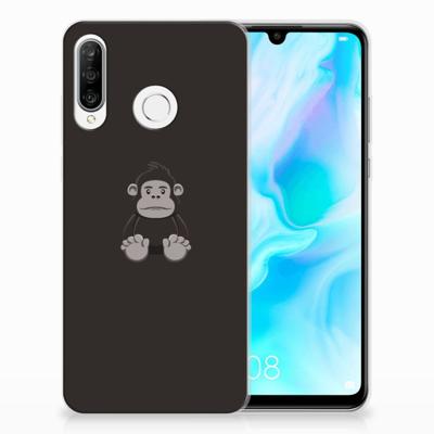 Huawei P30 Lite Telefoonhoesje met Naam Gorilla Huawei P30 Lite Telefoonhoesje met Naam Gorilla