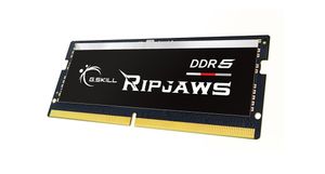 G.Skill Ripjaws Werkgeheugenset voor laptop Retail DDR5 16 GB 1 x 16 GB 5600 MHz 262-pins SO-DIMM CL46 F5-5600S4645A16GX1-RS