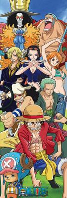 Poster One Piece Crew 53x158cm