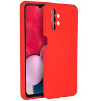Accezz Liquid Silicone voor Samsung Galaxy A13 (4G) Telefoonhoesje Rood - thumbnail