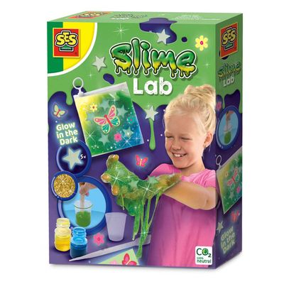 SES slime lab glow in the dark
