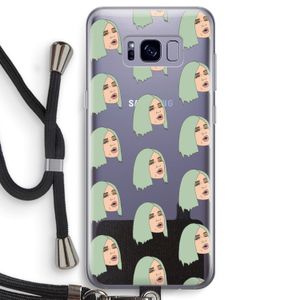 King Kylie: Samsung Galaxy S8 Transparant Hoesje met koord