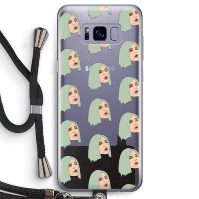 King Kylie: Samsung Galaxy S8 Transparant Hoesje met koord