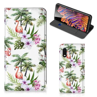 Samsung Xcover Pro | Hoesje maken | Flamingo Palms