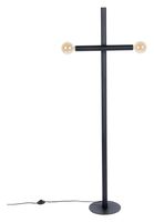 Zuiver Vloerlamp 'Hawk' 2-lamps, kleur Zwart