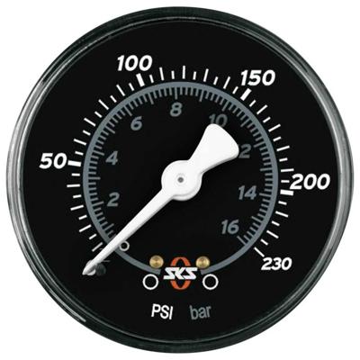 Sks Pompd manometer 63mm 230 psi zw