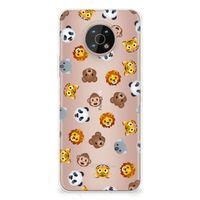 TPU bumper voor Nokia G50 Dieren Emojis