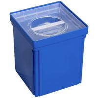 Allit EuroPlus Insert L 130/3 blau Doos (b x h x d) 108 x 130 x 108 mm Aantal vakken: 1 Inhoud 1 stuk(s) - thumbnail