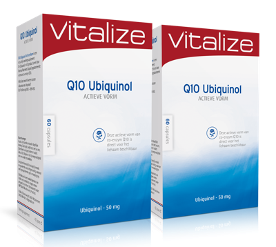 Vitalize Q10 Ubiquinol Capsules Voordeelverpakking