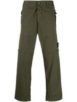 Stone Island pantalon droit à patch Compass - Vert - thumbnail