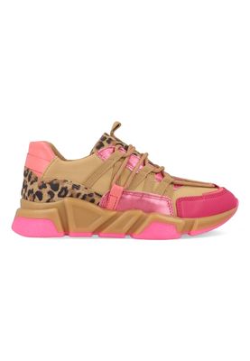 DWRS Los Angeles Leopard B9101-81-5388 Roze / Bruin maat