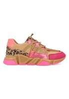 DWRS Los Angeles Leopard B9101-81-5388 Roze / Bruin maat