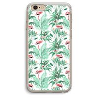 Flamingo bladeren: iPhone 6 Plus / 6S Plus Transparant Hoesje Flamingo bladeren: iPhone 6 Plus / 6S Plus Transparant Hoesje