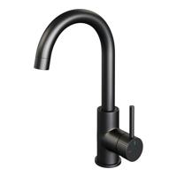 BRAUER Stripe Hoge Opbouw Wastafelmengkraan - draaibare ronde uitloop - model A - mat zwart 5-S-003-R5