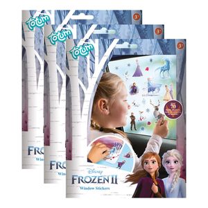 Disney Frozen auto raamstickers - 210x - voor kinderen