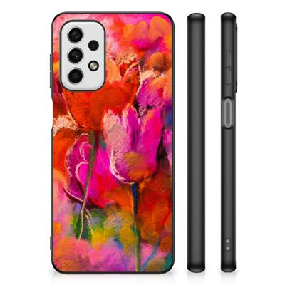 Kleurrijke Telefoonhoesje Samsung Galaxy A23 Tulips