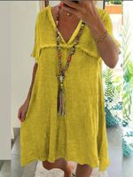 Katoen mix Gewoontjes Jurken - thumbnail