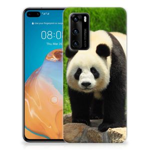 Huawei P40 TPU Hoesje Panda