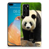 Huawei P40 TPU Hoesje Panda - thumbnail