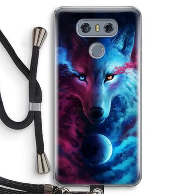 Where Light And Dark Meet: LG G6 Transparant Hoesje met koord
