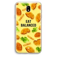 Eat Balanced: Samsung Galaxy J7 (2017) Transparant Hoesje
