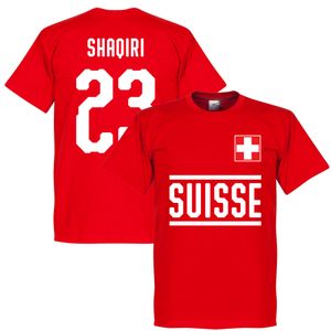 Zwitserland Shaqiri 23 Team T-Shirt
