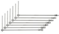 Bahco T-greep met gewricht | 9 mm | lengte 500 mm | 7-delig - BE1TS-S7 Bahco T-greep met gewricht | 9 mm | lengte 500 mm | 7-delig - BE1TS-S7