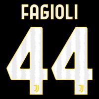 Fagioli 44 (Officiële Juventus Bedrukking 2023-2024 - thumbnail