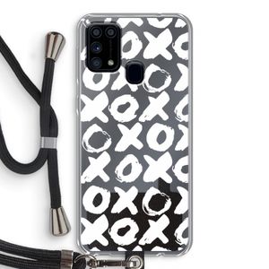XOXO: Samsung Galaxy M31 Transparant Hoesje met koord