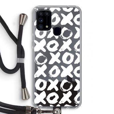 XOXO: Samsung Galaxy M31 Transparant Hoesje met koord