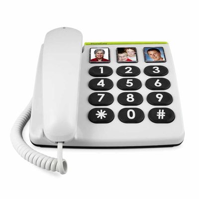 PhoneEasy 331ph seniorentelefoon met 3 fotoknoppen | Doro